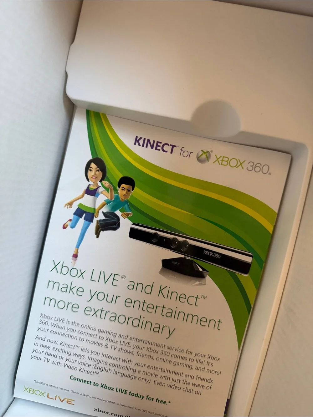 Xbox 360 Kinect Sensor - Black by Microsoft